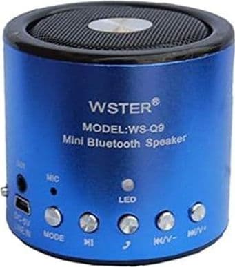 Mini Speaker Bluetooth con radio e MP3 Cellulari WSQ9 Elettronica/Audio e video portatile/Accessori/Casse portatili e Docking Station con altoparlanti/Casse portatili Bluetooth Trade Shop italia - Napoli, Commerciovirtuoso.it