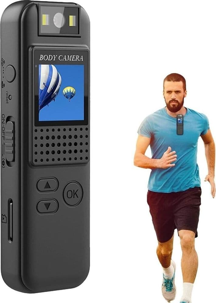 MINI TELECAMERA SPIA LCD CON LENTE GIREVOLE CON VISIONE NOTTURNA BODYCAM FULL HD in Microcamere spia Trade Shop italia - Napoli, commercioVirtuoso.it