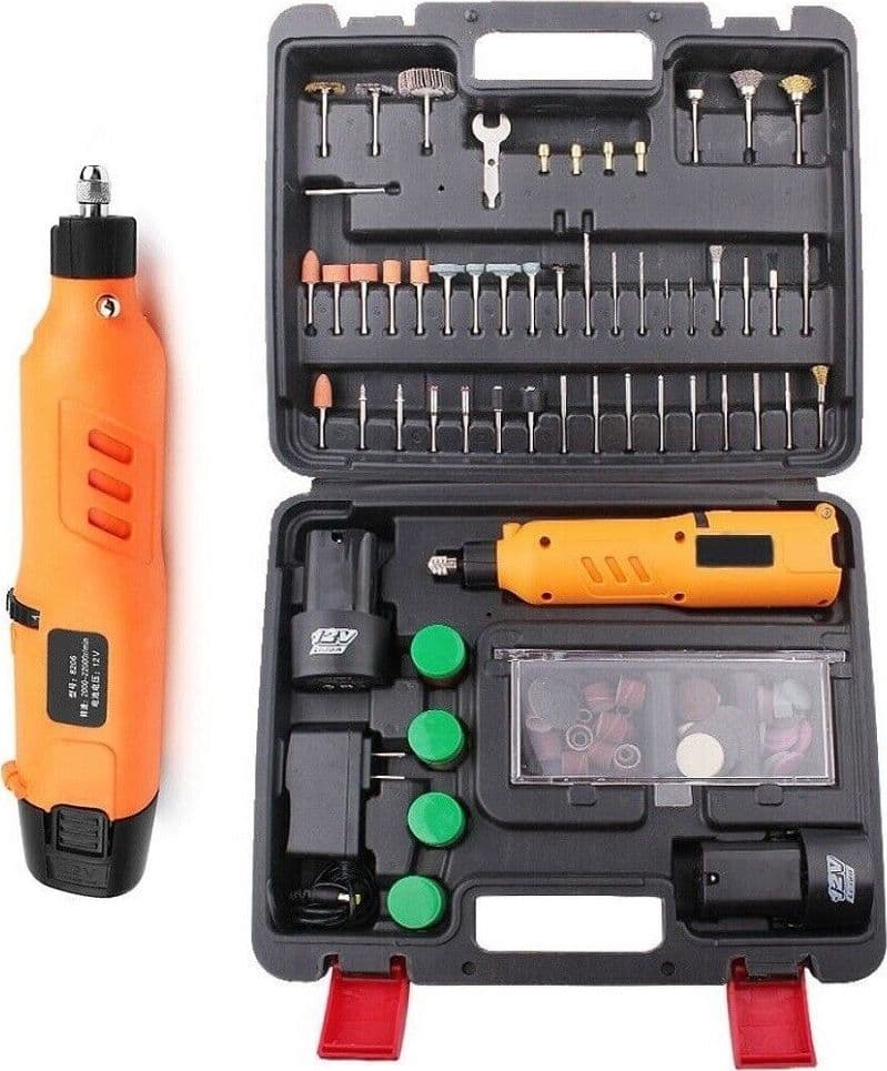 Mini Trapano Smerigliatrice A Doppia Batteria 12v 2ah Tipo Dremel 148 Accessori Fai da te/Utensili elettrici e a mano/Utensili elettrici/Smerigliatrici/Smerigliatrici angolari Trade Shop italia - Napoli, Commerciovirtuoso.it