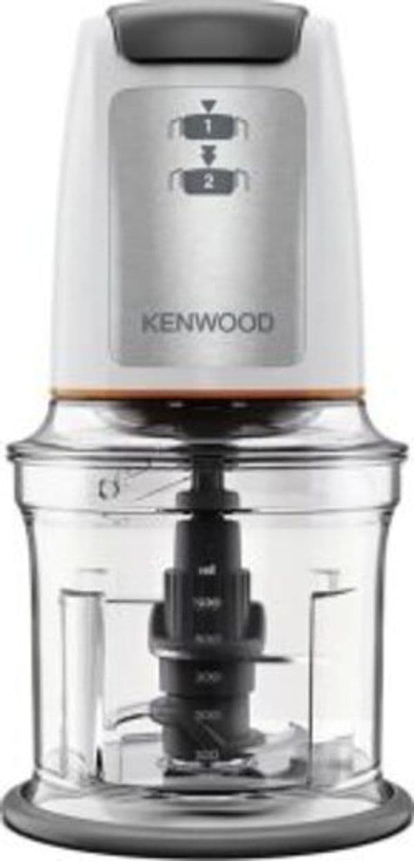 Mini-Tritatutto-EasyChop-CHP61.100WH,-Bianco,-2-Velocità,-500ml