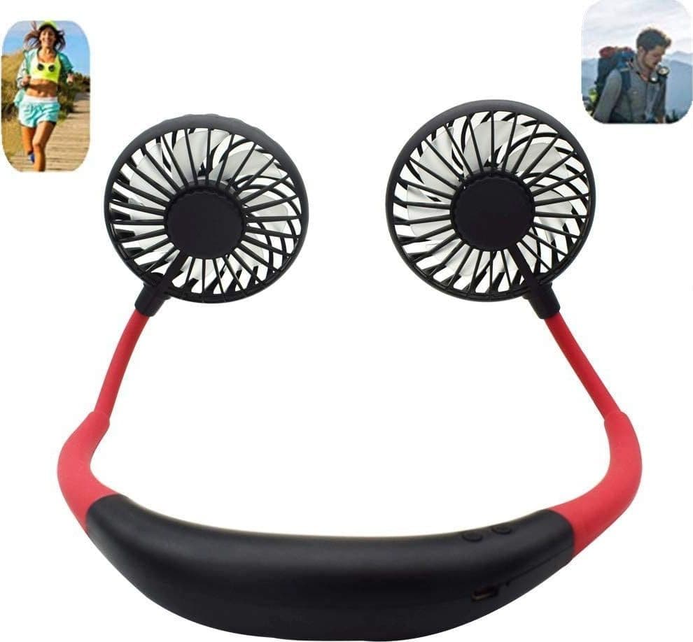 Mini Ventilatore Portatile Supporto Cuffie Appeso Al Collo Ricaricabile Usb Fan Ventilatori Trade Shop italia - Napoli, Commerciovirtuoso.it