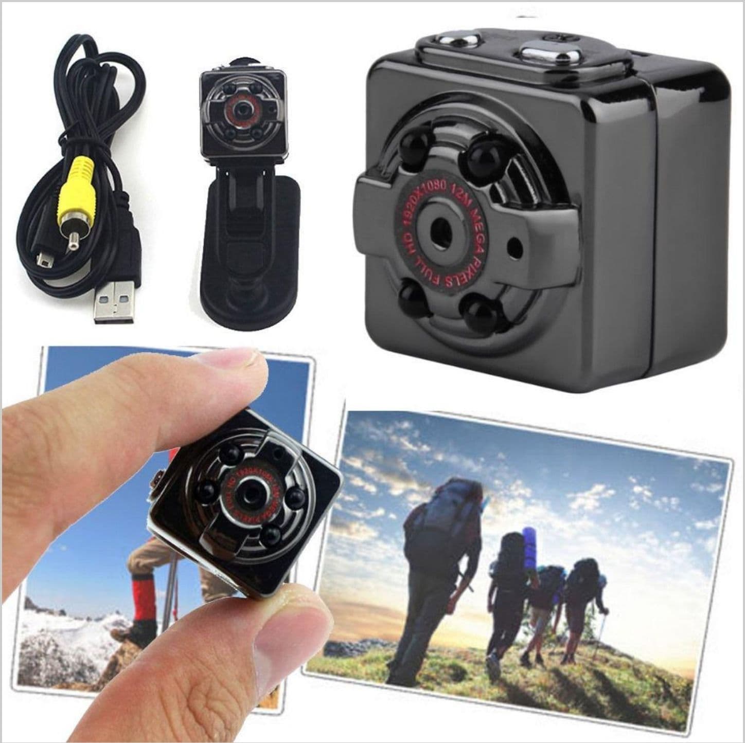MINI VIDEO CAMERA SPIA TELECAMERA NASCOSTA FULL HD AUTO CAR SQ8 INFRAROSSI in Microcamere spia Trade Shop italia - Napoli, commercioVirtuoso.it