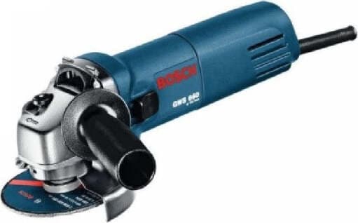 MINISMERIGLIATRICE ANGOLARE GWS 660 BOSCH FLEX DISCO 115MM 660W PROFESSIONALE