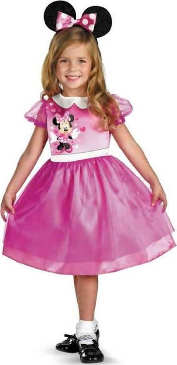 Minnie-Basic-Ciao-Costume-Da-Carnevale-Minnie-Bambina-Completo-Con-Cerchietto