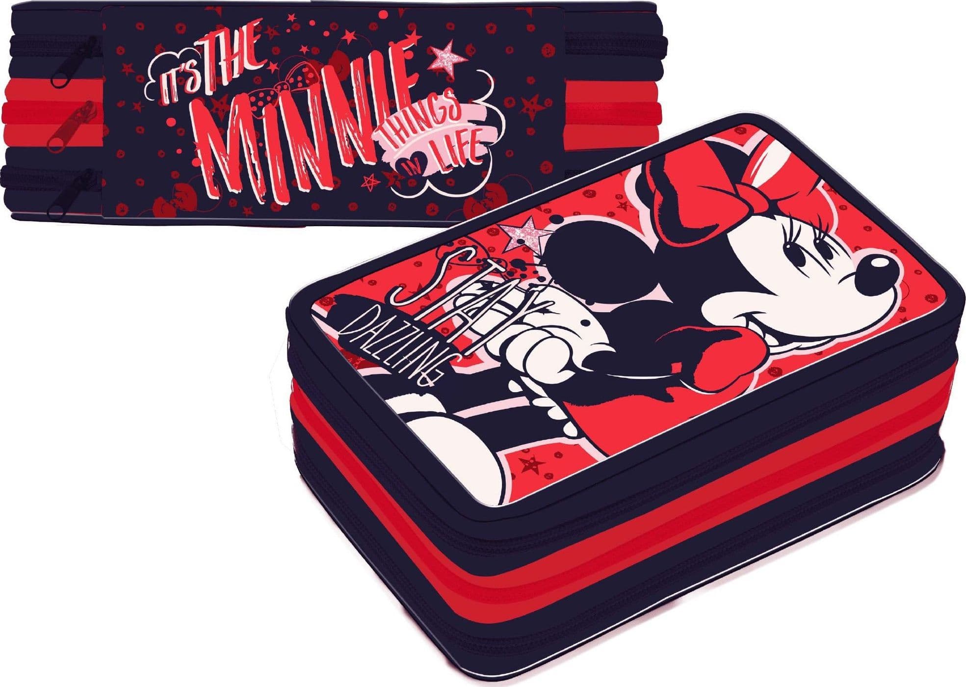 Minnie Mouse Stay Dazzling Astuccio 3 Zip Cerniere Portapastelli Matite Scuola Giocattoli e infanzia > Scuola > Astucci Trade Shop italia - Napoli, Commerciovirtuoso.it