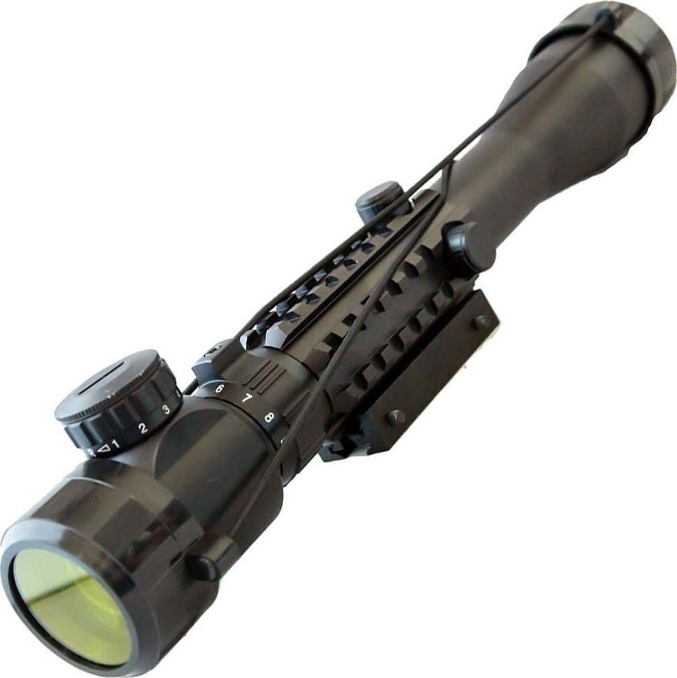 MIRINO OTTICO ANTI RIFLESSO DI PRECISIONE OTTICA PER FUCILE CARABINA 3-9x40