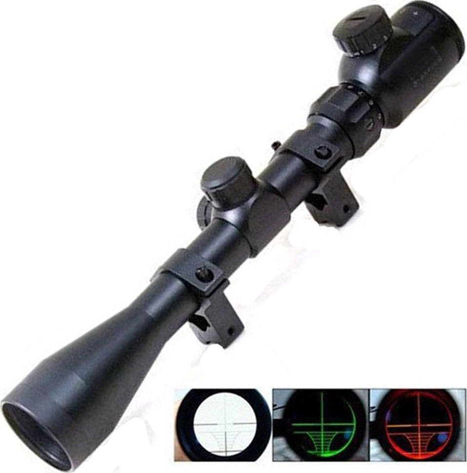 MIRINO OTTICO PRECISIONE PER FUCILE PER CARABINA RETICOLO ILLUMINATO 3-9x40E Sport e tempo libero/Sport/Softair/Mirini Trade Shop italia - Napoli, Commerciovirtuoso.it