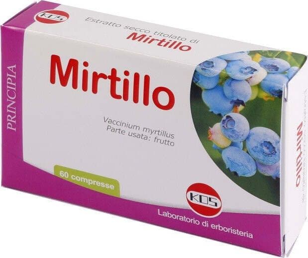 MIRTILLO Estratto Secco 60 compresse Kos