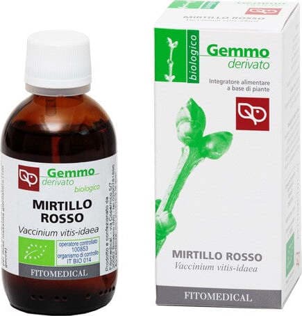MIRTILLO-ROSSO-Macerato-Glicerinato-Gemme-Bio-50-ml-Fitomedical