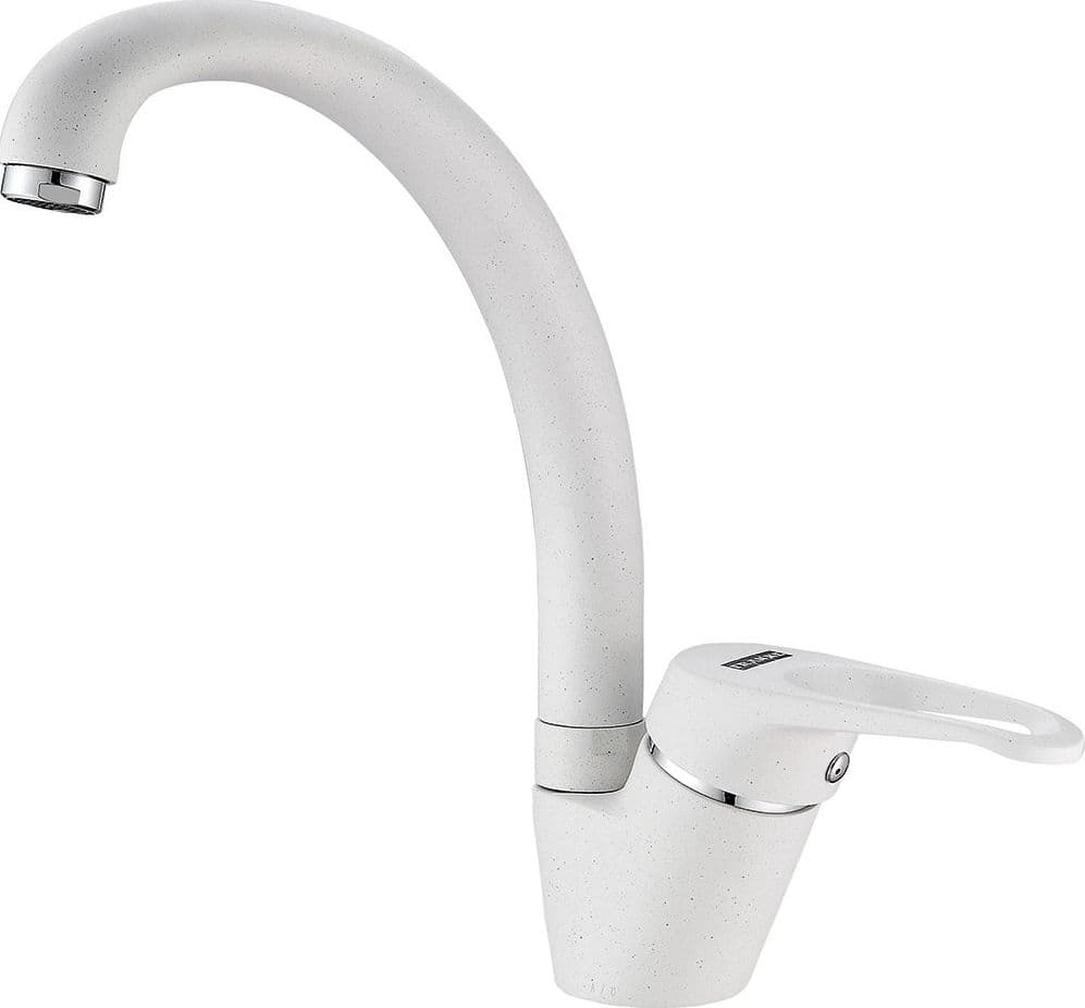 Miscelatore Lavello Canna Bassa Fragranite Bianco 88591 Lavandino Rubinetteria Casa, arredamento e bricolage > Cucina > Rubinetti Cucina Trade Shop italia - Napoli, Commerciovirtuoso.it