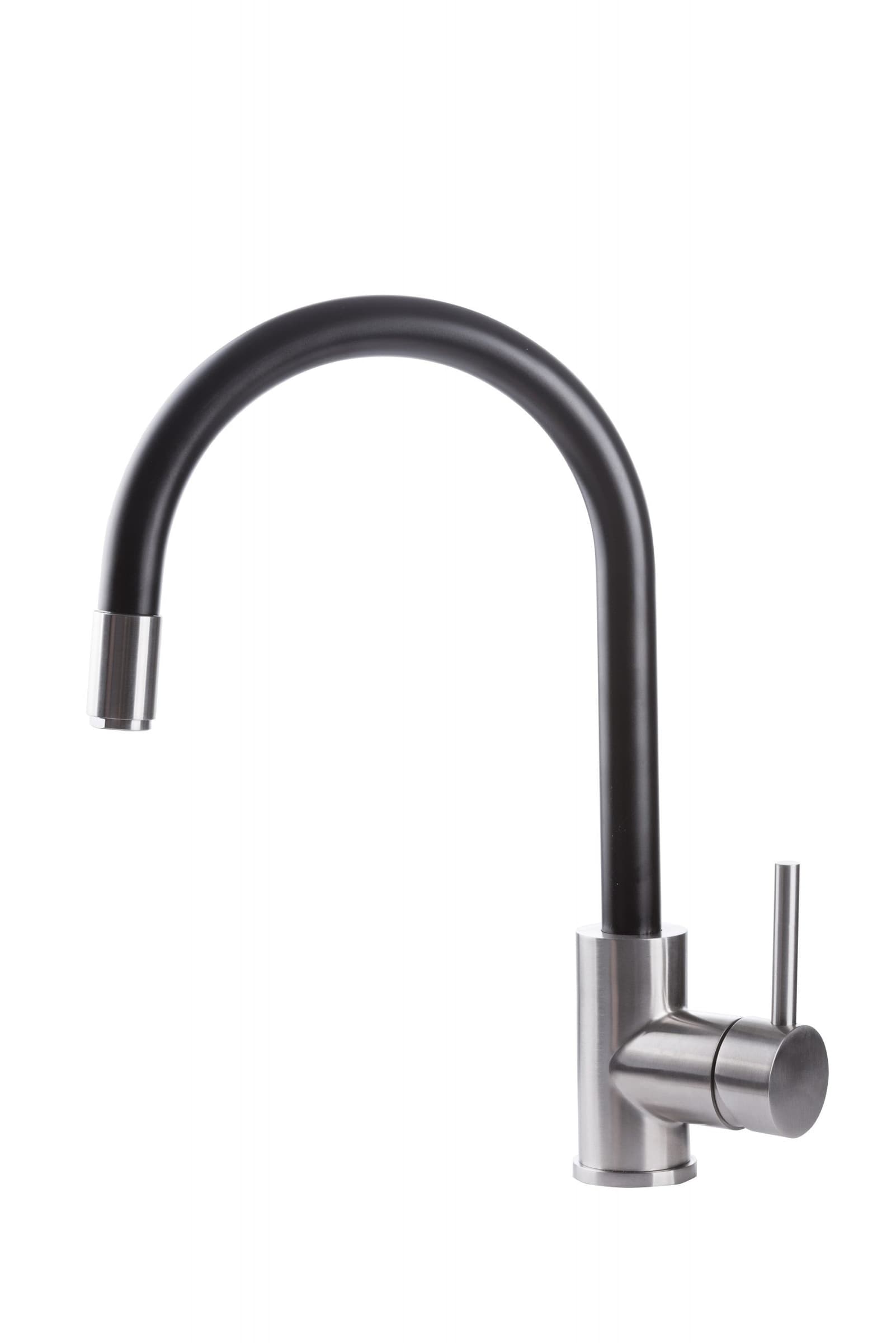 Miscelatore-per-lavello-con-canna-tonda-girevole-nera-in-acciaio-inox-Tubico-Kitchen-River