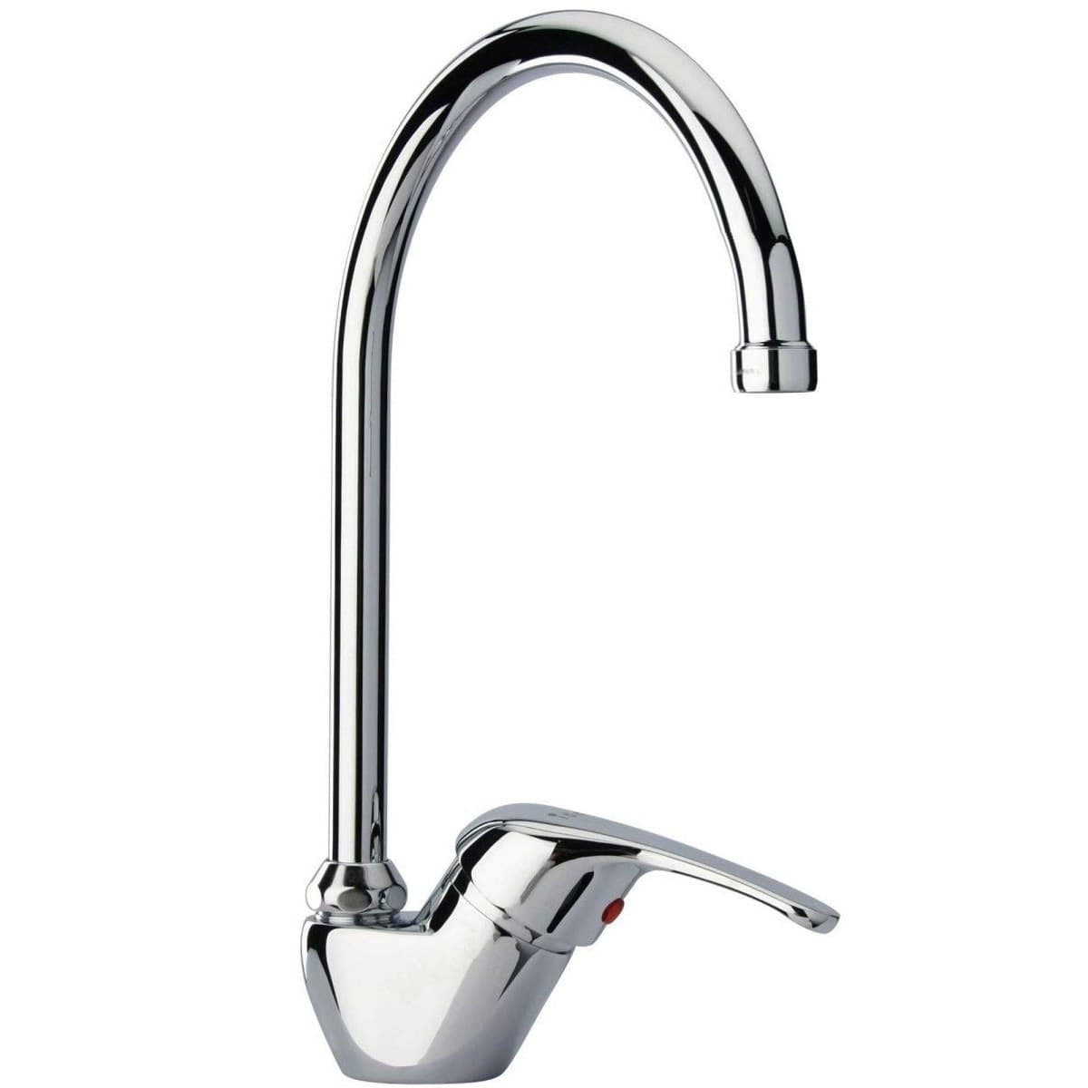 Miscelatore Rubinetto Bari Esy_52933 Canna Alta Foro Monocomando Rubinetteria Fai da te/Attrezzature per cucine e bagni/Impianti per la cucina/Rubinetti da cucina/Rubinetti per lavelli da cucina Trade Shop italia - Napoli, Commerciovirtuoso.it