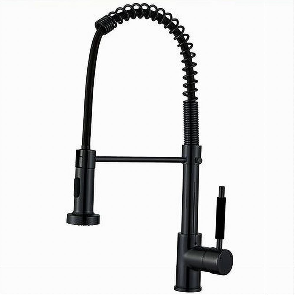 MISCELATORE RUBINETTO CON DOCCETTA LAVELLO CANNA ALTA ISOLA PER CUCINA NERO 87467 in Rubinetti per lavelli da cucina Trade Shop italia - Napoli, commercioVirtuoso.it
