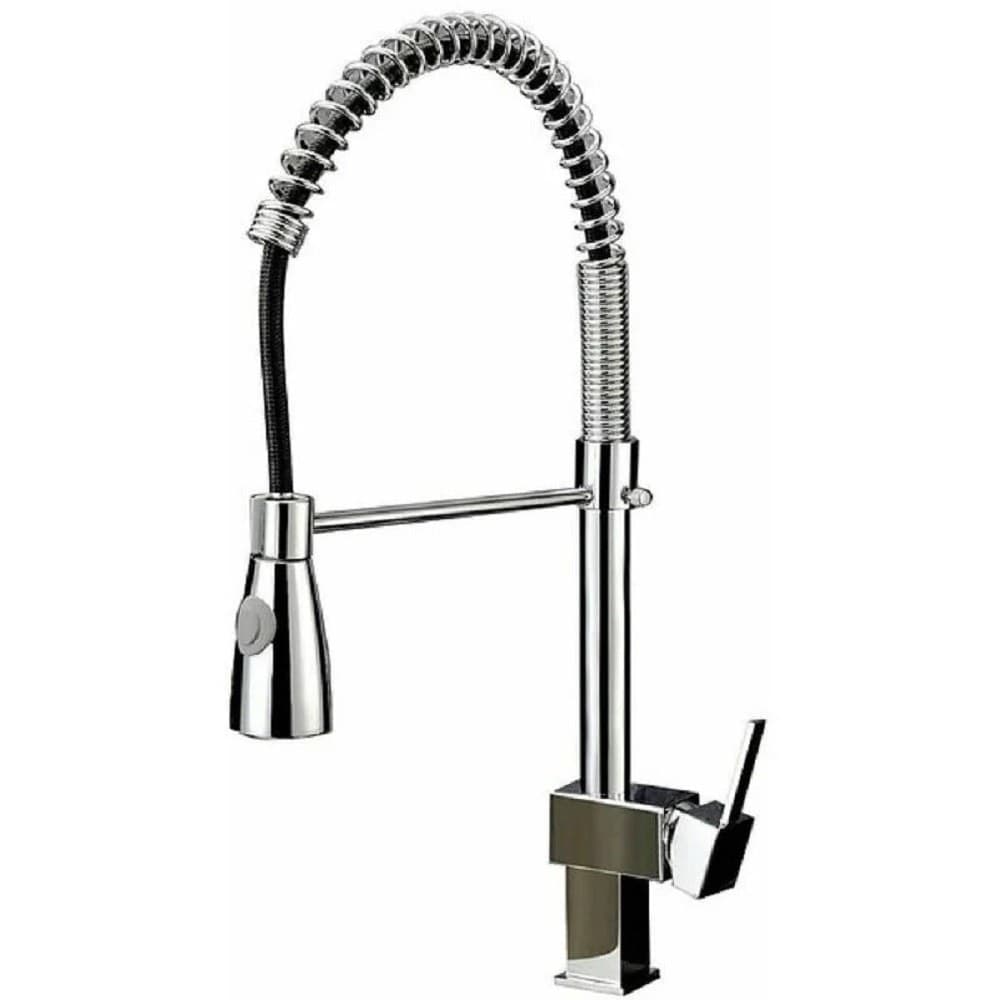 Miscelatore Rubinetto Lavello Cucina Getto Lavabo Design Quadrato Doccetta 59592 Fai da te/Attrezzature per cucine e bagni/Impianti per la cucina/Rubinetti da cucina/Rubinetti per lavelli da cucina Trade Shop italia - Napoli, Commerciovirtuoso.it