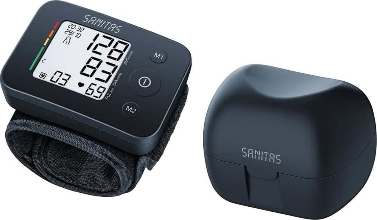 Misuratore di Pressione Sanguigna Automatica Digitale da Polso SANITAS SBC 30 in 85cento.it - Potenza, commercioVirtuoso.it