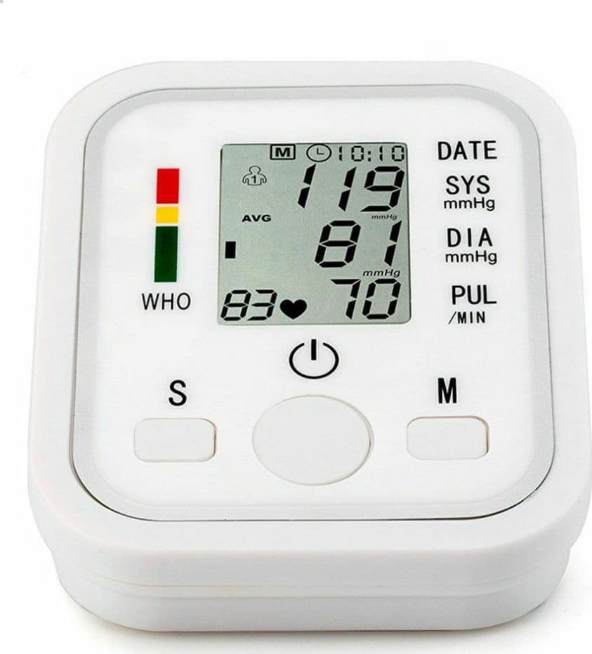 MISURATORE PRESSIONE SANGUIGNA DA BRACCIO AUTOMATICO SFIGMOMANOMETRO DIGITALE Salute e cura della persona/Prodotti e apparecchiature mediche/Apparecchi diagnostici e di monitoraggio/Misuratori della pressione arteriosa/Misuratori da braccio/Misuratori elettrici Zencoccostore - Formia, Commerciovirtuoso.it