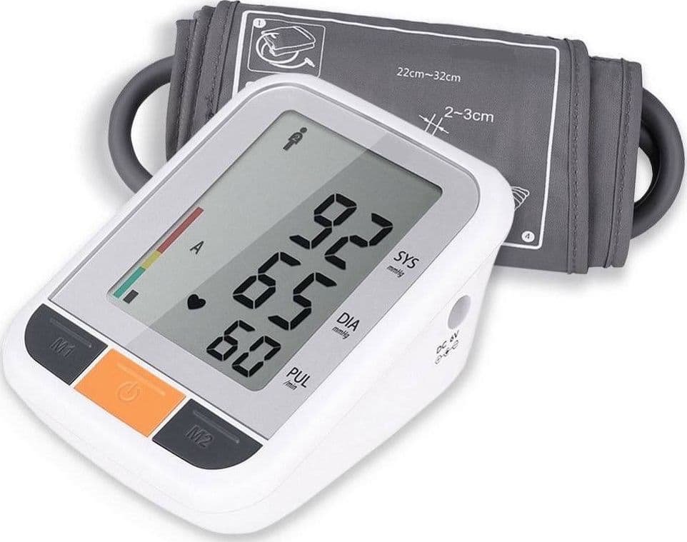 Misuratore Pressione Sanguigna Sfigmomanometro Automatico Da Braccio Aritmia Salute e cura della persona/Prodotti e apparecchiature mediche/Apparecchi diagnostici e di monitoraggio/Misuratori della pressione arteriosa/Misuratori da braccio/Misuratori elettrici Trade Shop italia - Napoli, Commerciovirtuoso.it