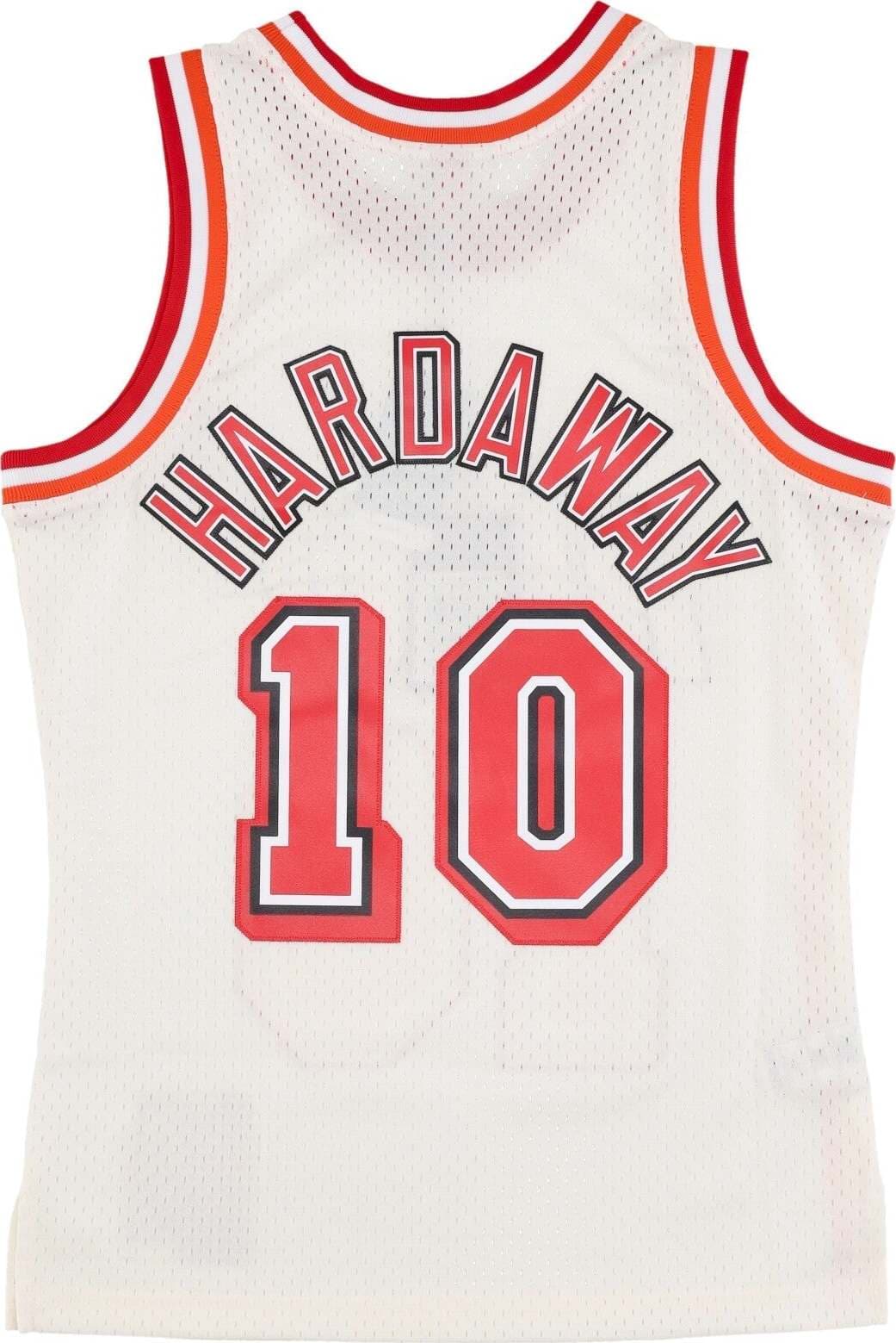MITCHELL-&-NESS-Canotta-Basket-Uomo-Nba-Off-White-Team-Color-Swingman-Jersey-Hardwood-Classics-1996-No-10-Tim-Hardaway-Miahea-Off-White-da-uomo