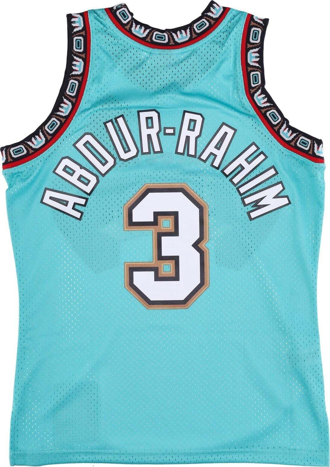 MITCHELL-&-NESS-Canotta-Basket-Uomo-Nba-Swingman-Jersey-Hardwood-Classics-No-3-Shareef-Abdur-rahim-1996-97-Vangri-Original-Team-Colors-da-uomo