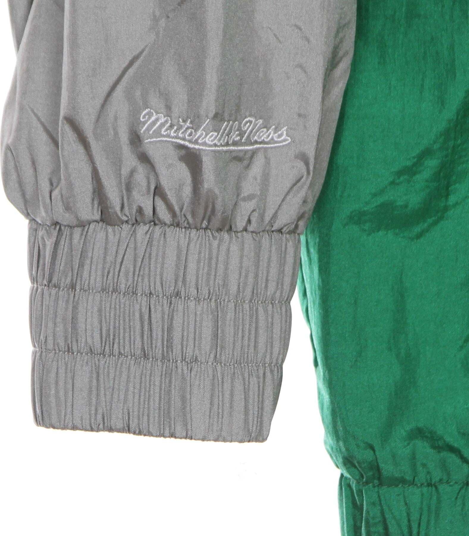 MITCHELL-&-NESS-Giacca-a-Vento-Infilabile-Uomo-Nfl-Highlight-Reel-Windbreaker-Phieag-Dark-Green-da-uomo