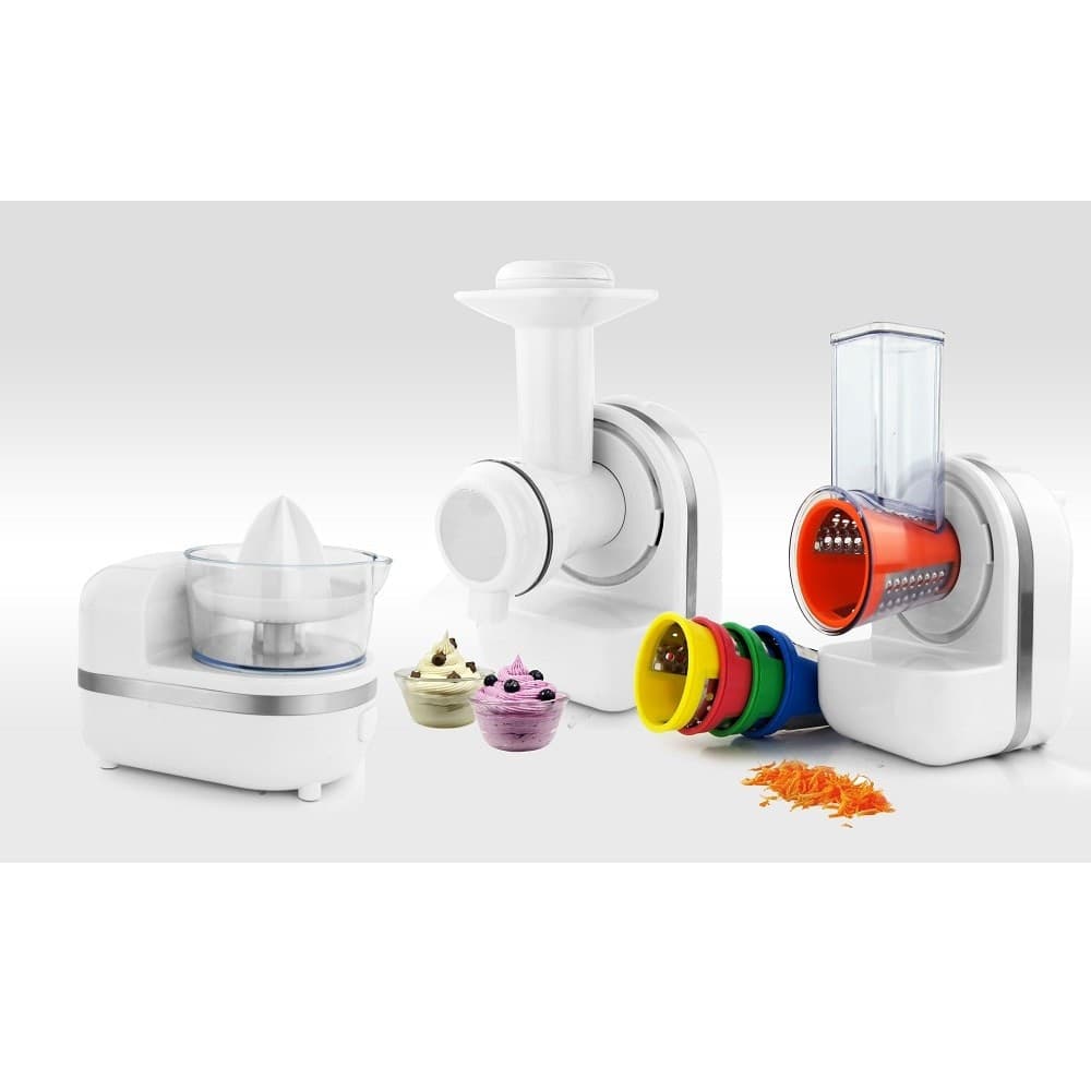 Mixer 3 In 1 Robot Da Cucina Succo Marmellata Dessert Spremiagrumi 220-240v 150w Casa e cucina/Elettrodomestici per la cucina/Robot da cucina frullatori e impastatrici/Mixer da cucina/Sbattitori elettrici Trade Shop italia - Napoli, Commerciovirtuoso.it