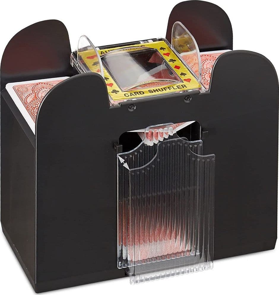 Mixer Automatico Di Carte Fino A 6 Mazzi Da Poker A Batteria Solo Carte Standard Giochi e giocattoli/Giochi da tavola di società e accessori/Casinò e attrezzature/Mescolatori di carte Trade Shop italia - Napoli, Commerciovirtuoso.it