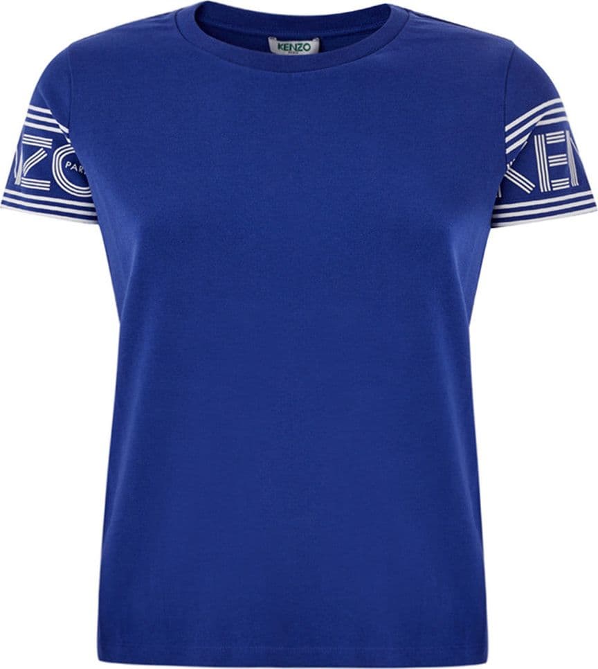Kenzo T-Shirt in Cotone Blu Elettrico da donna in T-shirt Drestige - Casamassima, commercioVirtuoso.it