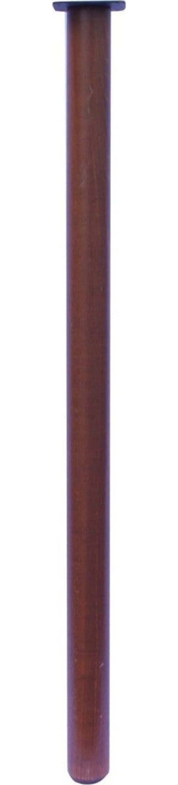 MOBILA---1-GAMBA-IN-LEGNO-TONDA-H750-DIAMETRO-62-IN-NOCE