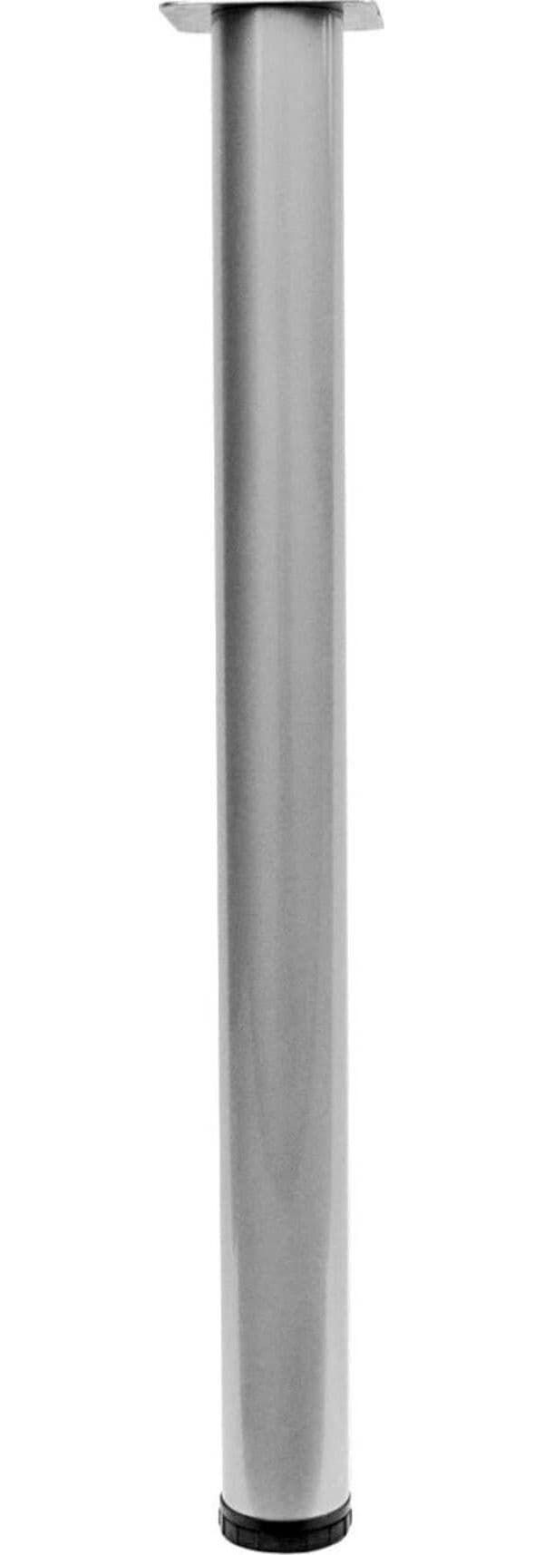 MOBILA---1-GAMBA-TONDA-H710-D.60-ALLUMINIO-OPACO