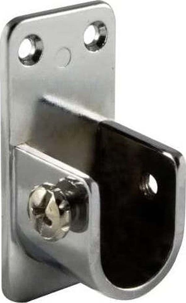 MOBILA---2PZ-SUPPORTI-CROMATI-LATERALI-PER-TUBO-30x15MM