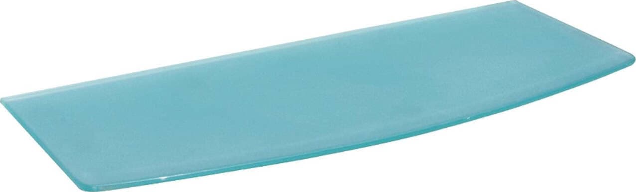 MOBILA---RIPIANO-IN-VETRO-TEMPERATO-SATINATO-CONVESSO---SPESSORE-8MM---60x20/24CM