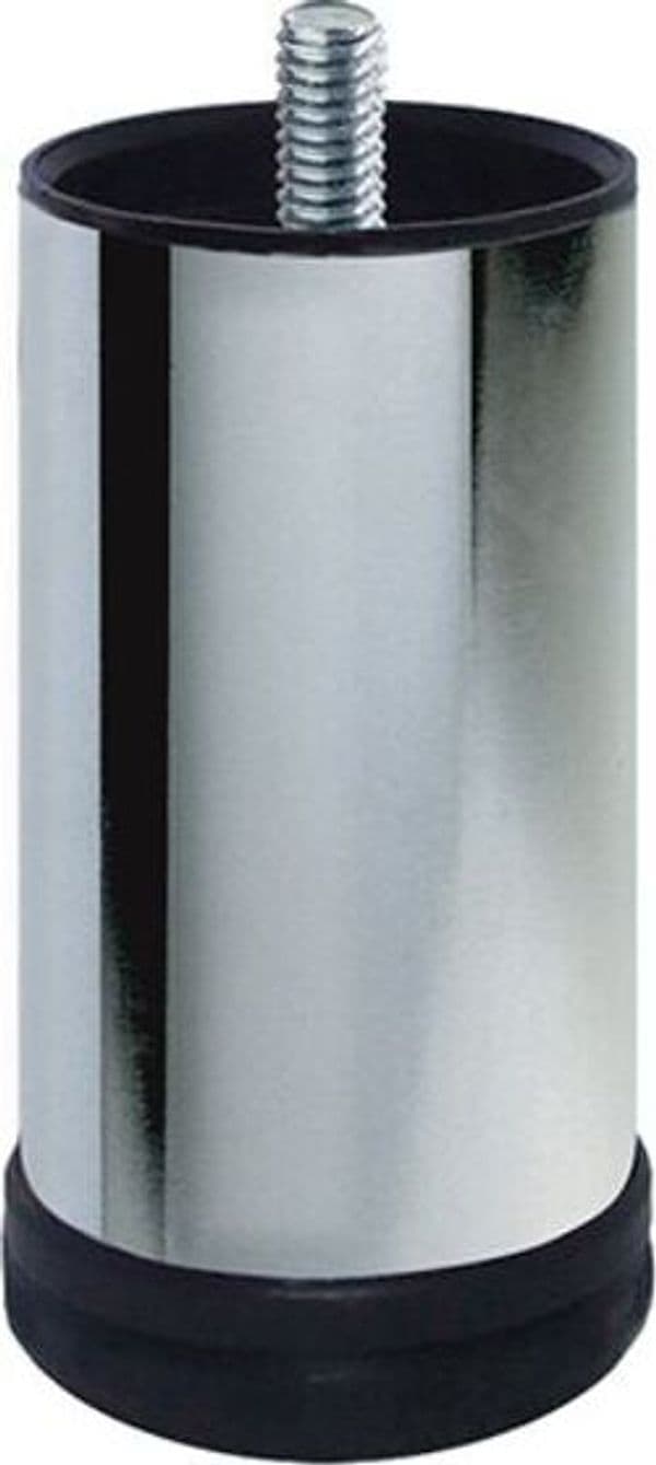 MOBILA--1-PIEDE-DELUXE-IN-METALLO-DIAMETRO-60MM-H120MM-CROMO