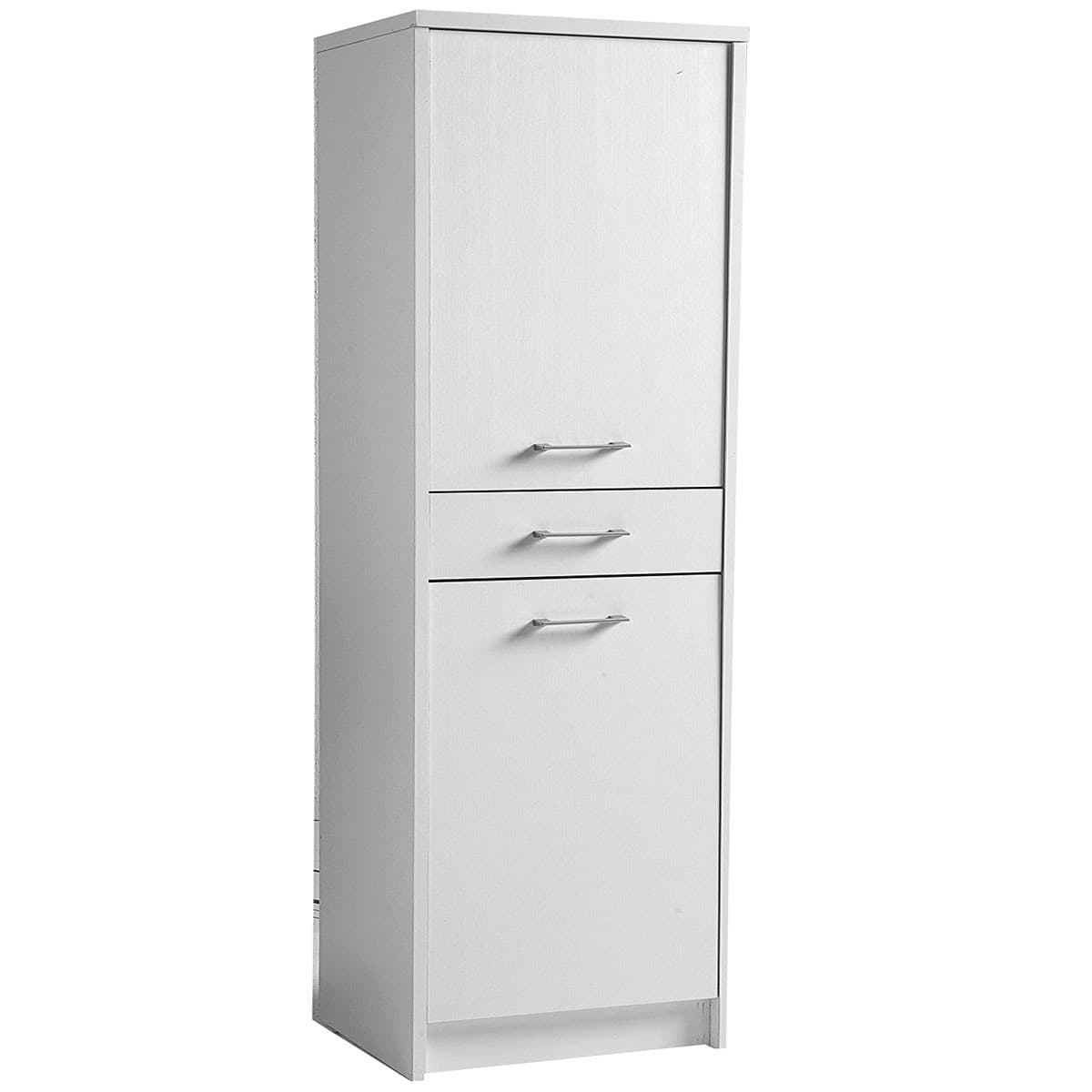 Mobile-Domestica-Colavene-Con-Cassetto-45x38x172-Bianco-Apertura-A-Sinistra