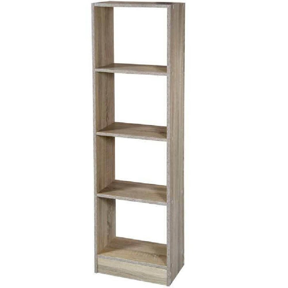 Mobile Libreria Gaia Scaffale 4 Ripiani In Legno Color Rovere 40x24x137cm 769665 Casa e cucina/Arredamento/Soggiorno/Librerie Trade Shop italia - Napoli, Commerciovirtuoso.it
