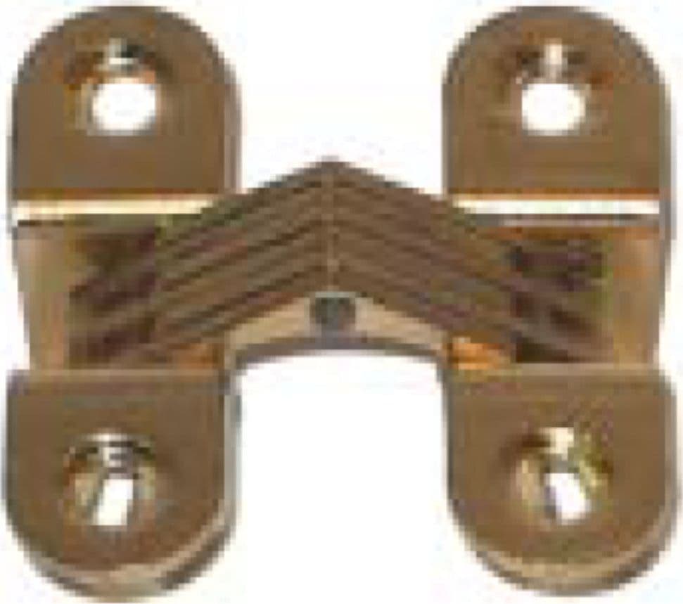 MOBILIA-MASIDEF---CERNIERA-INVISIBILE-ACCIAIO-OTTONATO-22X60MM