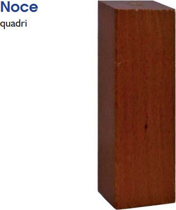 MOBILIA-MASIDEF---PIEDE-QUADRO-IN-LEGNO-NOCE-50MM-REGOLABILE-H90MM
