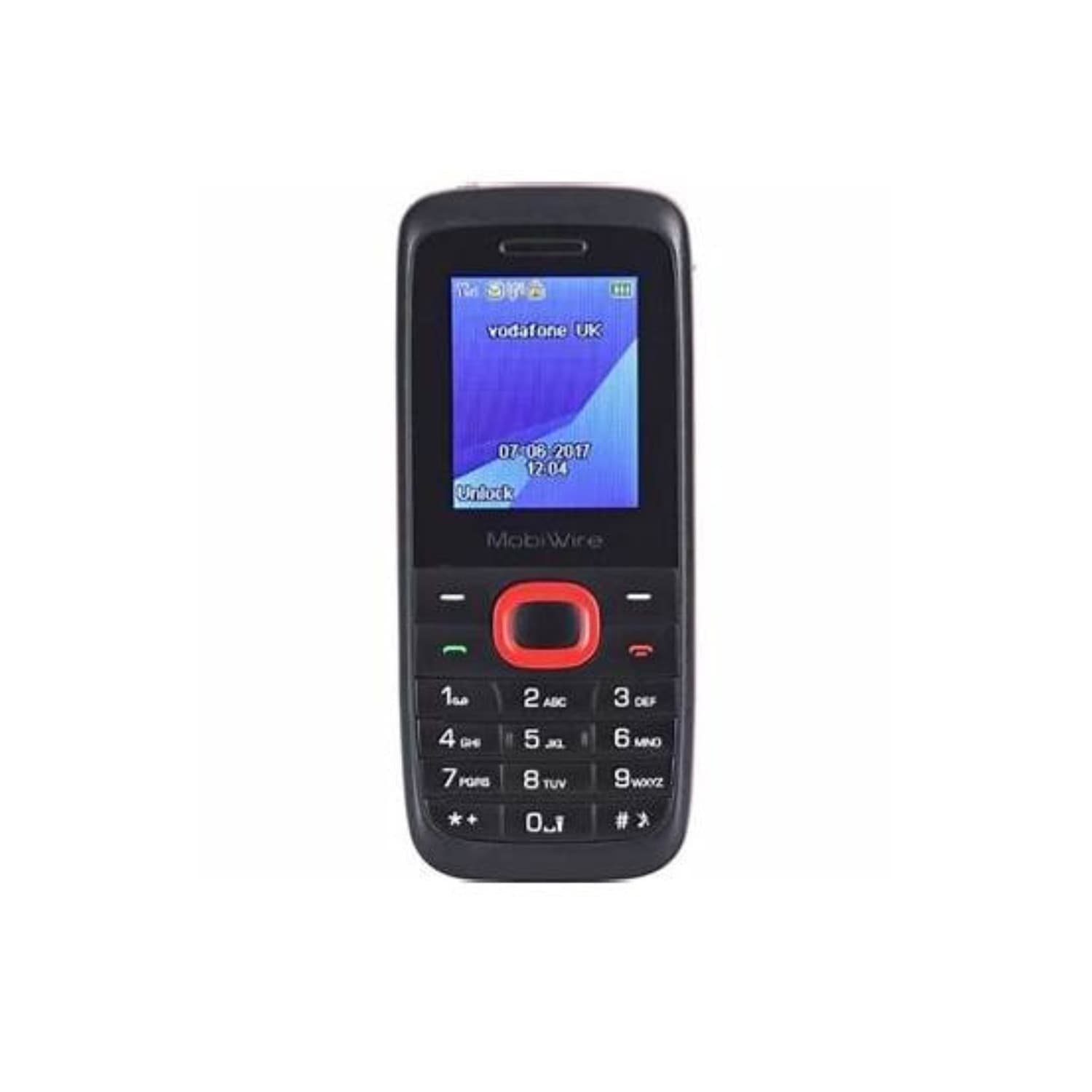 Mobiwire-Telefono-Cellulare-Nakai-1.8-Nero