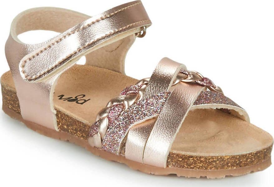 MOD8 Koenia Rosa Oro Rose Dore Sandali Bambina Scarpe Estive in Pelle Colorate 866750-30 133 Birllantini Sandalo Velcro Strap Bimba Scarpe Sanitaria Gioia del Bimbo - Villa San Giovanni, Commerciovirtuoso.it