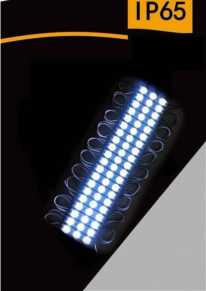 MODULO LED 12V 20 STRISCE 2835 LUCE BIANCO GHIACCIO 13000K IP65 ABT-2835-6114-FF in Nastri LED Trade Shop italia - Napoli, commercioVirtuoso.it