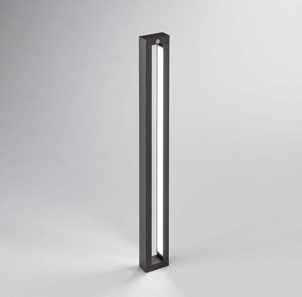 Modulo-Led-Per-Esterno-Sway-Mood-Moderno-Alluminio-Grigio-Scuro-Cct-90Cm