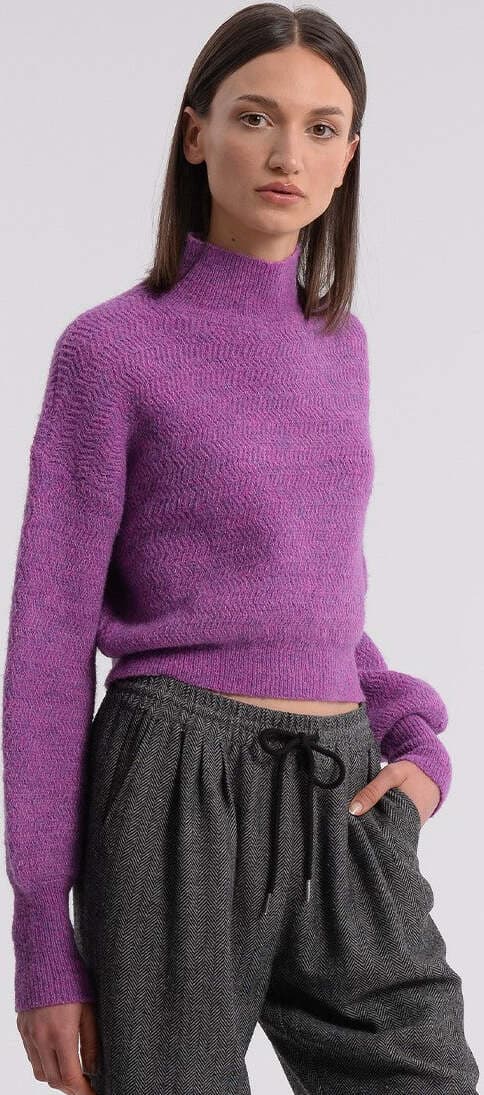 MOLLY BRACKEN PULLOVER LA1212AH VIOLA AI23 Moda/Donna/Abbigliamento/Maglioni e cardigan/Maglioni Kanal 32 - Santa Maria di Licodia, Commerciovirtuoso.it