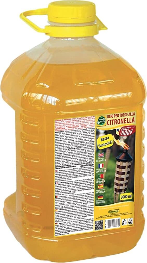 MONDO-VERDE---3lt---OLIO-PER-TORCE-DA-ESTERNI-ALLA-CITRONELLA---BASSA-FUMOSITA'