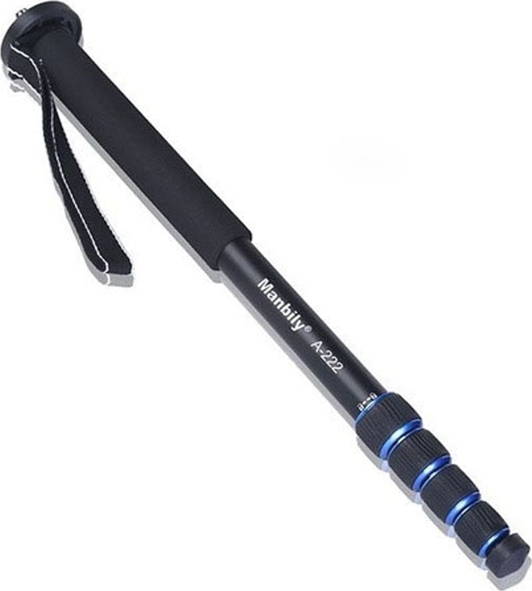 Monopiede-Telescopico-H-Max-1,6mt-Macchina-Fotografica-Videocamera-Lega-Alluminio