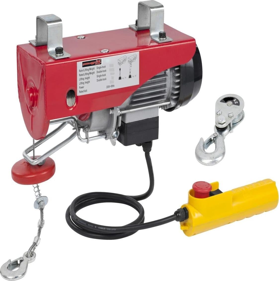 MONTACARICHI ELETTRICO PARANCO SOLLEVATORE ARGANO VERRICELLO 250/500 KG1000 18MT Fai da te/Prodotti per la costruzione/Prodotti per il trasporto materiali/Sollevamento e trazione/Argani e accessori/Argani alimentati/Argani elettrici Trade Shop italia - Napoli, Commerciovirtuoso.it