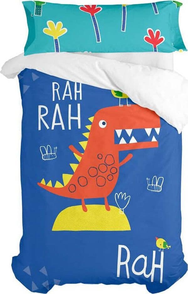 MOSHI MOSHI PARURE LENZUOLA FUNNYSAURUS 2 PEZZI Happynois