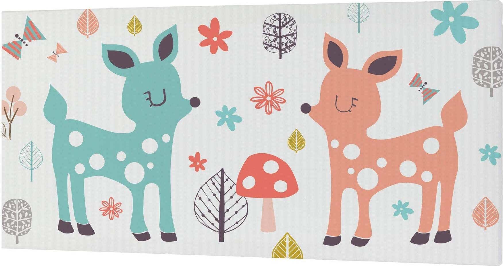Moshi Moshi WOODLAND 9723 Tela Decorativa 27 x 54 cm Casa e cucina/Decorazioni per interni/Arte/Poster e stampe Scontolo.net - Potenza, Commerciovirtuoso.it