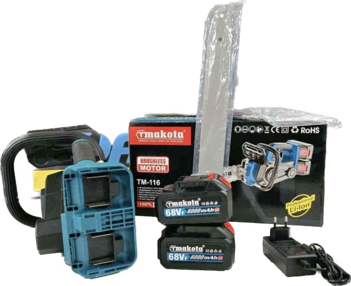 Motosega a batteria 16 a doppia batteria 68V taglio forte e cetosino Fai da te/Attrezzi elettrici da giardinaggio/Utensili elettrici da giardino/Motoseghe Grow Up - Casoria, Commerciovirtuoso.it