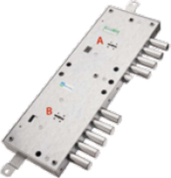 MOTTURA---SERRATURA-PORTA-BLINDATA---MEZZO-GIRO-REVERSIBILE---DOPPIA-MAPPA-28---DESTRA