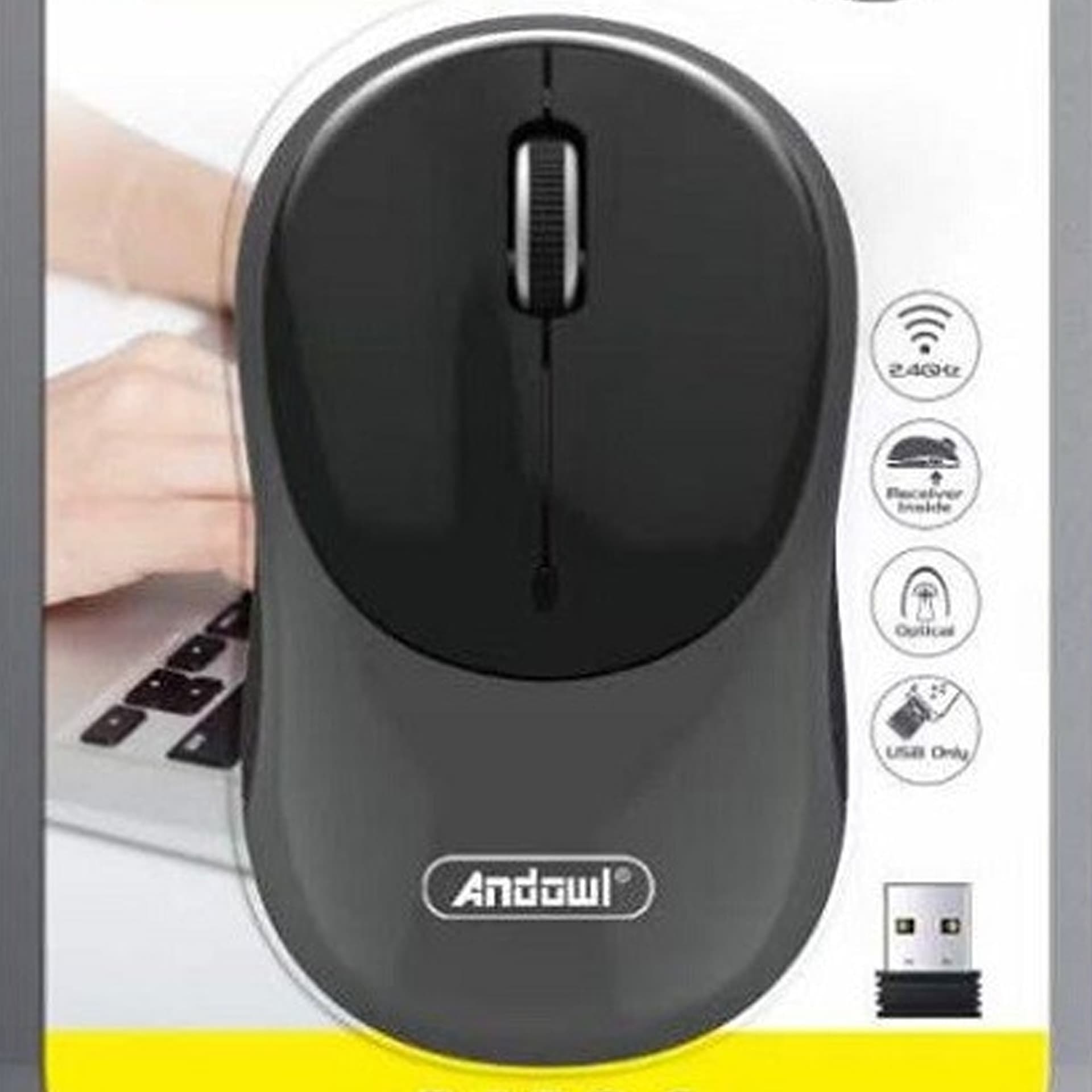 Mouse Ottico Senza Fili Wireless Usb 3200 Dpi 2,4ghz Ergonomico Vari Colori Qm64 Elettronica/Informatica/Accessori/Tastiere Mouse e periferiche di input/Mouse Trade Shop italia - Napoli, Commerciovirtuoso.it