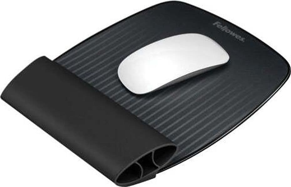Mousepad con poggiapolsi I-Spire - nero - Fellowes Elettronica/Informatica/Accessori/Tastiere Mouse e periferiche di input/Accessori per tastiere e Mouse/Tappetini per il Mouse Eurocartuccia - Pavullo, Commerciovirtuoso.it